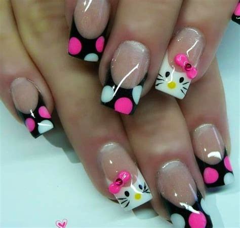 20 Hello Kitty And Claw Nail Designs Try The Trend