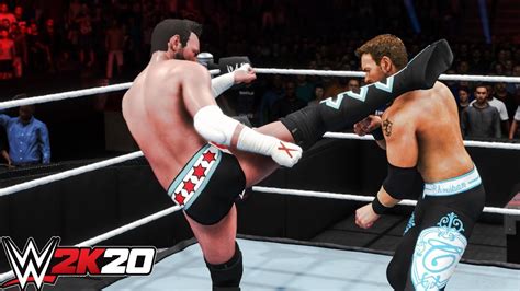 WWE 2K20 Christian VS CM Punk One On One Match WWE 2K20 PS4