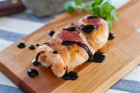 Sous Vide Bacon-Wrapped Salmon