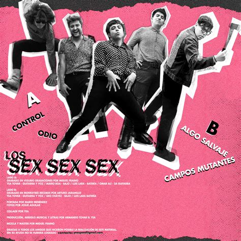Los Sex Sex Sex Control Ep Los Sex Sex Sex Slovenly Recordings