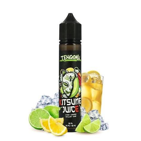 E Liquide Tengoku Ml De Kitsune Juice Limonade Citron Vert A L