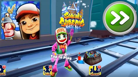 Subway Surfers North Pole Jake X Fast Fullscreen Gameplay Hd Episode