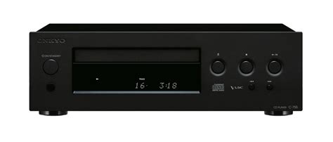 Onkyo C 755 Schwarz Cd Player Auslaufmodell