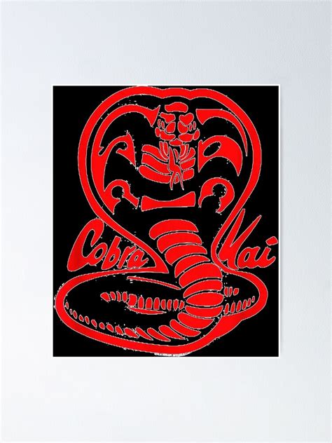 "Cobra Kai, Cobra Kai SHIRT, Karate Cobra Kai SHIRT, Cobra Kai 2022, Red Logo Cobra Kai Classic ...