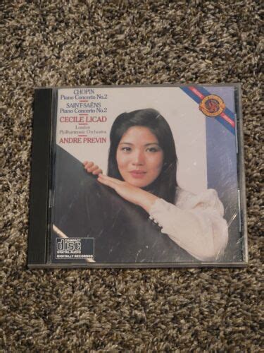 Chopin Saint Saens Licad Piano Concerto No Piano Cd Ebay