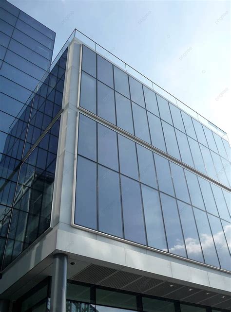 Brand New Modern Glass Building New Exterior Design Photo Background ...