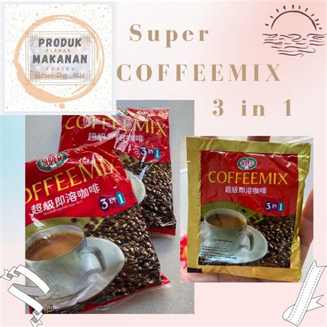 Jual Malaysia Coffeemix Super In Aroma Kopi Super Pack Isi