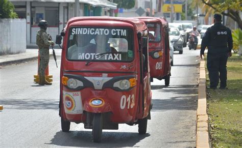 Mototaxistas representan un problema sin solución en Cozumel