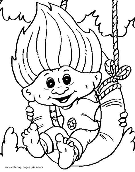 Trolls Movie Coloring Pages - Coloring Home