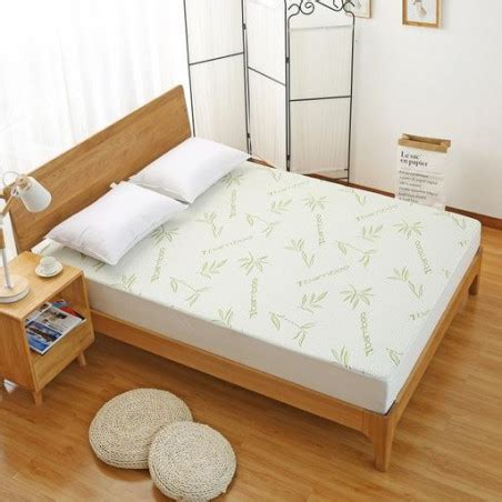 Prot Ge Matelas Bambou Imperm Able X Cm Bonnet Cm