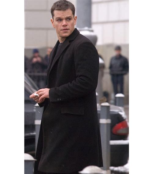 Matt Damon The Bourne Supremacy Jason Bourne Coat - Jackets Masters