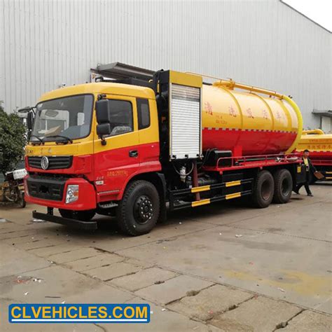 Dfac X L Sewage Sewer Septic Fecal Vacuum Suction Truck China