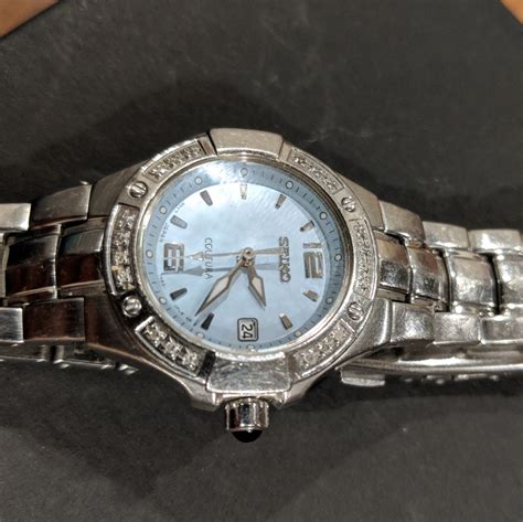 Seiko Diamond Womens Watch Gem