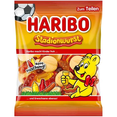 Haribo Stadionwurst 175g Jetzt Bestellen Haribo Deutsch Bonbons