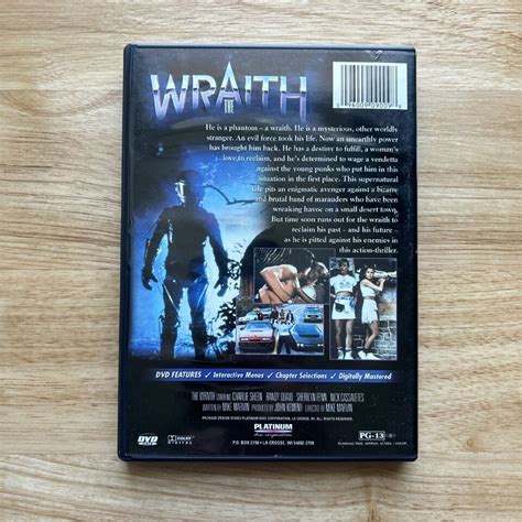 The Wraith 1986 DVD 2003 Charlie Sheen Randy Quaid 96009090098