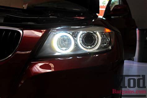 Bright Eyes Lux H8 Adjustable LED Angel Eye Bulbs For BMW