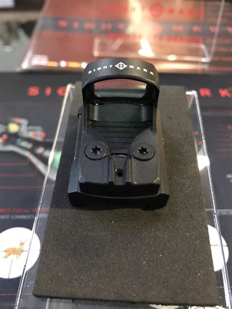 red dot sightmark mini shot  spec  micro reflex sight