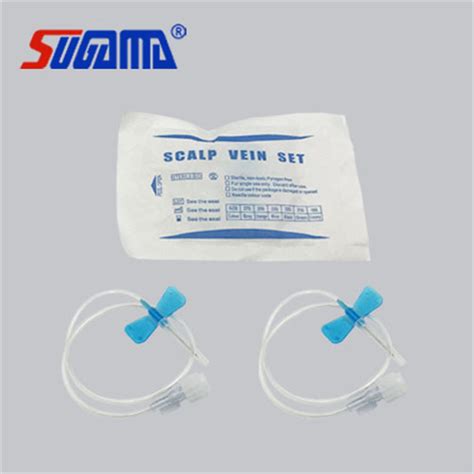 Safety Medical Disposable Scalp Vein Set With Butterfly Wing Hypodermic