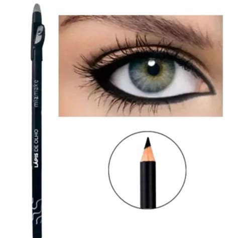 Lápis De Olho Preto Melhor - Lapis de olho preto com apontador — MIA MAKE | Shopee Brasil