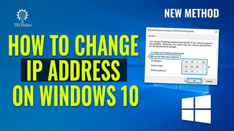 How To Change Ip Address On Windows 10 Artofit