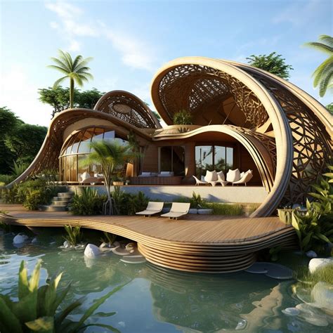 Sustainable architecture bamboo inspired by the shape of a shell – Artofit