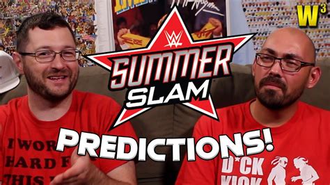 Wwe Summerslam 2021 Predictions Wrestling With Wregret Youtube