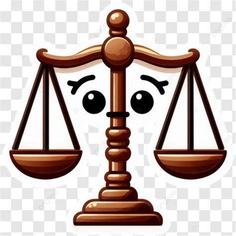 Justice Scale Cartoon Unbalanced Justice Scale Cartoon Unbalanced