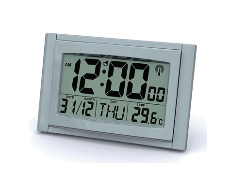 LCD Radio Controlled Clock - Findel - Facilities | Seated Furniture Online