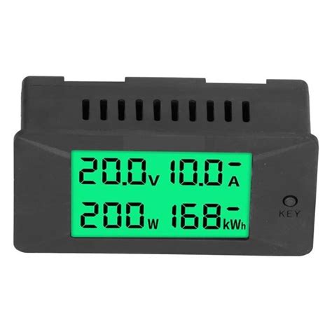 Compteur d énergie Affichage numérique LCD Tension Indicateur de