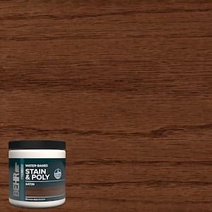 Behr Oz Tis Espresso Satin Semi Transparent Water Based Interior