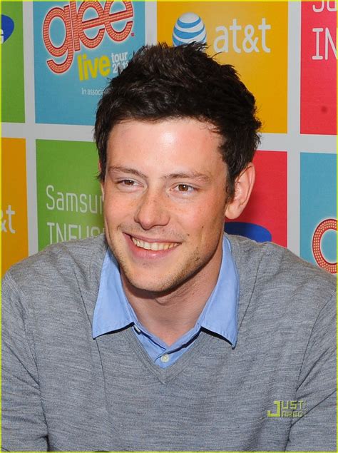 Cory Monteith Naya Rivera Samsung In San Jose Photo Cory