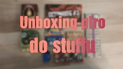 Unboxing Paczki Do Stuffu Ze Sklepu Pirogrzmot YouTube