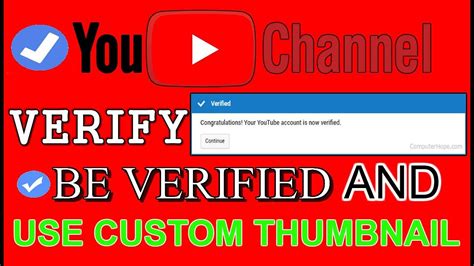 How To Be Verified Verify Your Youtube Channel Step And Tricks Youtube