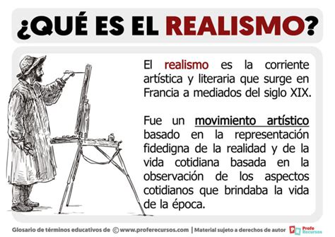 ¿qué Es El Realismo Definición De Realism