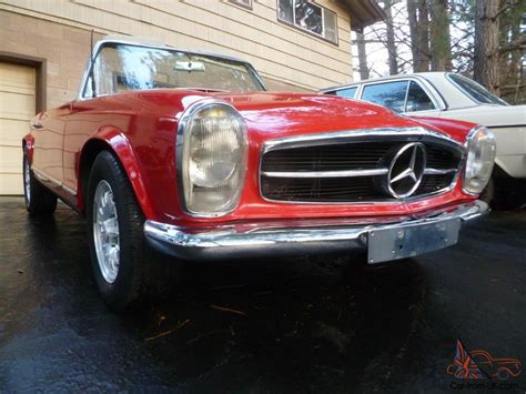 1965 Mercedes 230sl Pagoda W113 4spd Beautiful 230 Sl Roadster