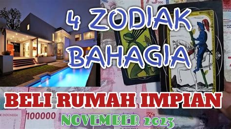 Zodiak Beli Rumah Mewah November I Bahagia Bisa Beli Rumah