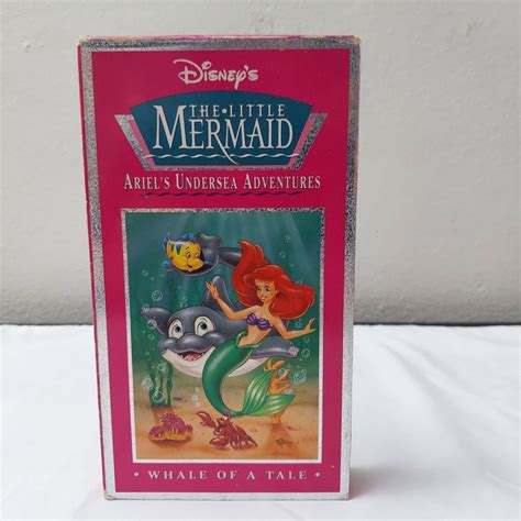 Disneys The Little Mermaid Ariels Undersea Adventures A Whale Of A Tale Vhs