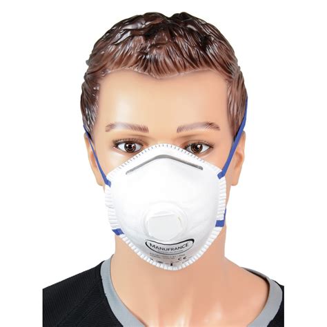 Masque Anti Poussieres Ffp Avec Valve Lot De Manu France