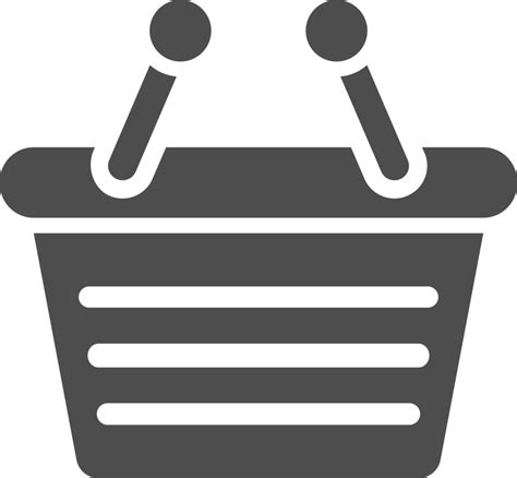 Basket Line Icon Png