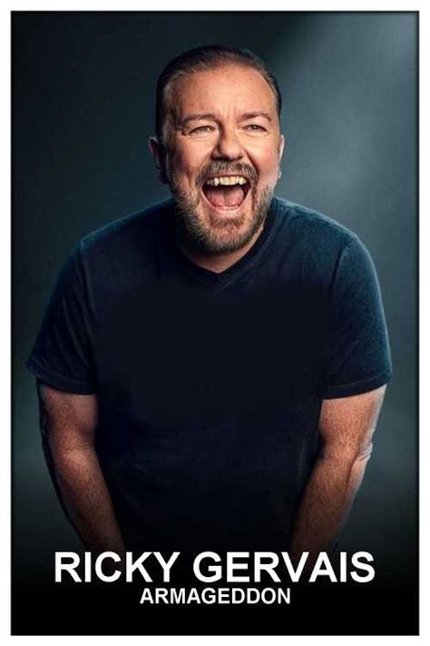 Ricky Gervais Armageddon Musikmann The Poster Database