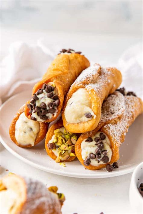 Homemade Cannolis Recipe Easy Dessert Recipes