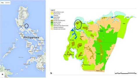 a. Location of Polillo Island (in circle) in the Philippine map. b. Map ...