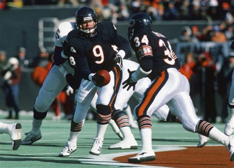 Mcmahon And Payton Jim Mcmahon 1985 Chicago Bears Walter Payton