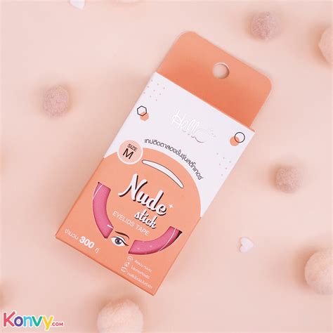 HELLO Nude Stick Eyelids Tape Size M 300 Pairs