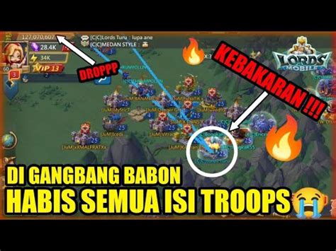 Akun Solo Trap Di Rally Babon Langsung Zero Lords Mobile Youtube