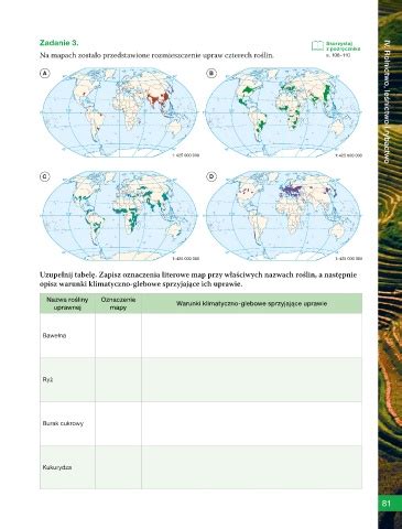 Page Oblicza Geografii Geografia Karty Pracy Ucznia Zakres