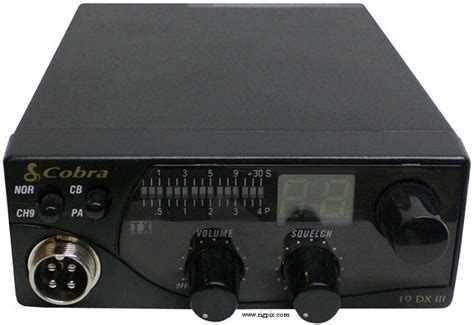 RigPix Database - CB, "Freeband" and more - Cobra 19 DX III