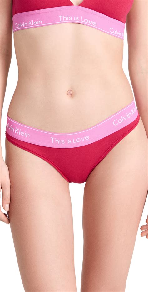 Buy Calvin Klein Love Thong One Color At 50 Off Editorialist