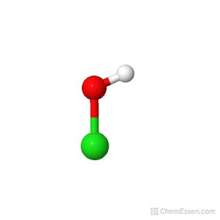 HYPOCHLOROUS ACID Structure - ClHO - Over 100 million chemical ...