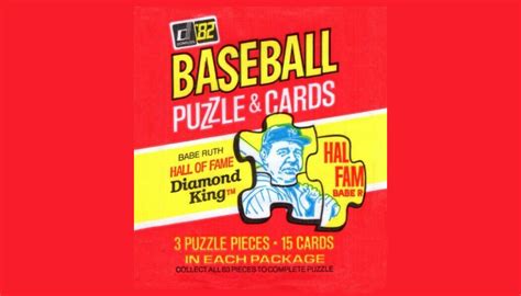 1982 Donruss Baseball Checklist, Team Set Lists, Box Info